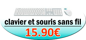 clavier et souris sans fil