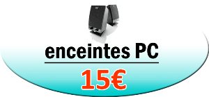 enceintes pc